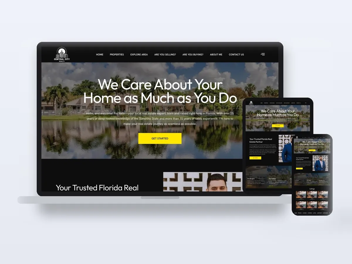 Florida Realtor - Real Estate Website website